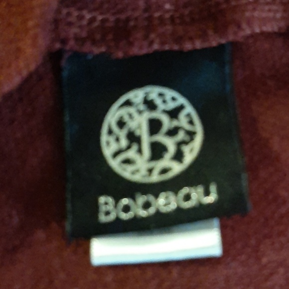 Maroon Open Front Sweater - Picture 2 of 2